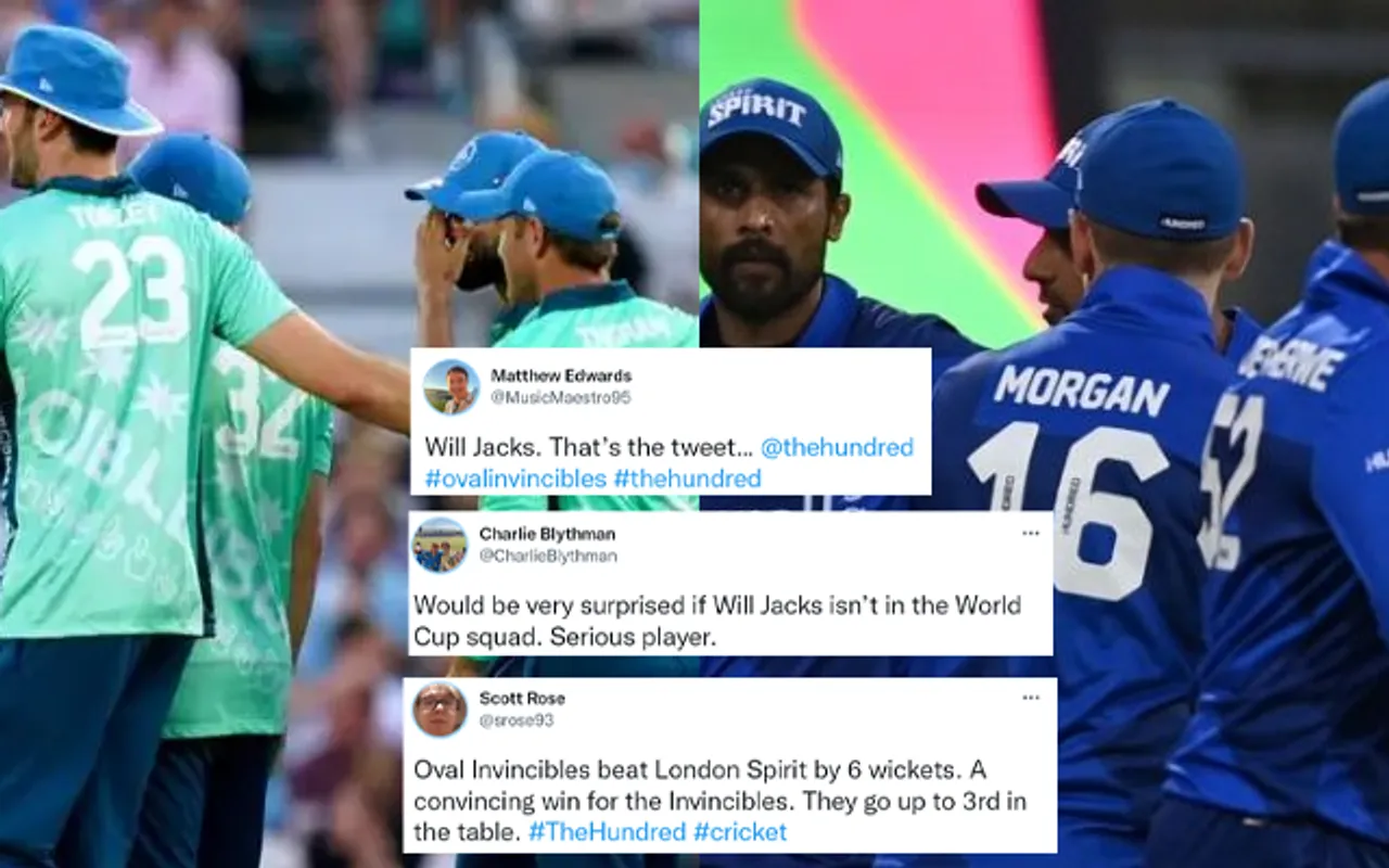 Oval Invincibles clinched a clinical win against London Spirit in match 27 of The Hundred 2022