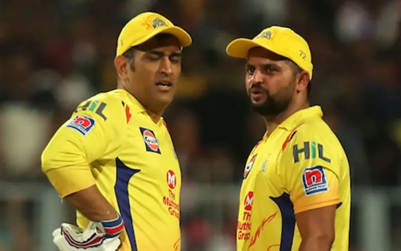 MS Dhoni & Suresh Raina