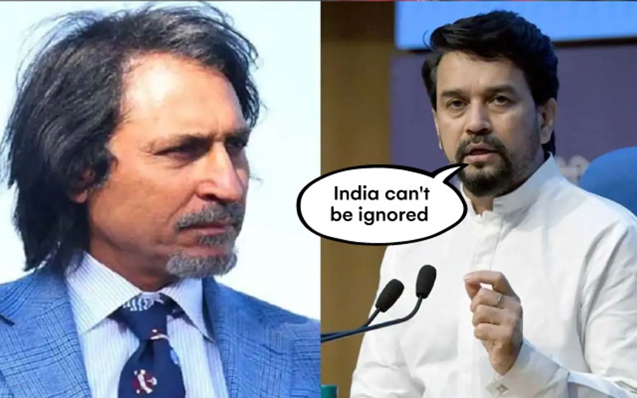 Ramiz Raja. Anurag Thakur