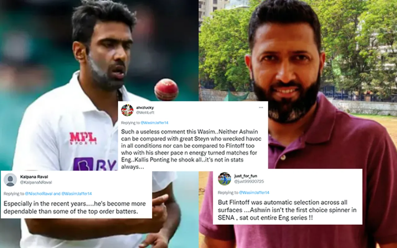 Ravi Ashwin and Wasim Jaffer