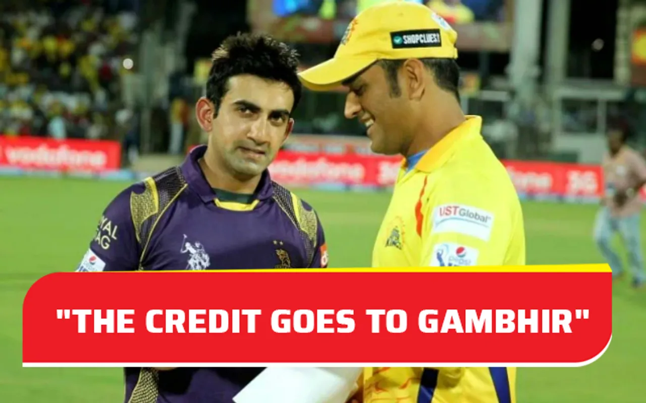 MS Dhoni and Gautam Gambhir