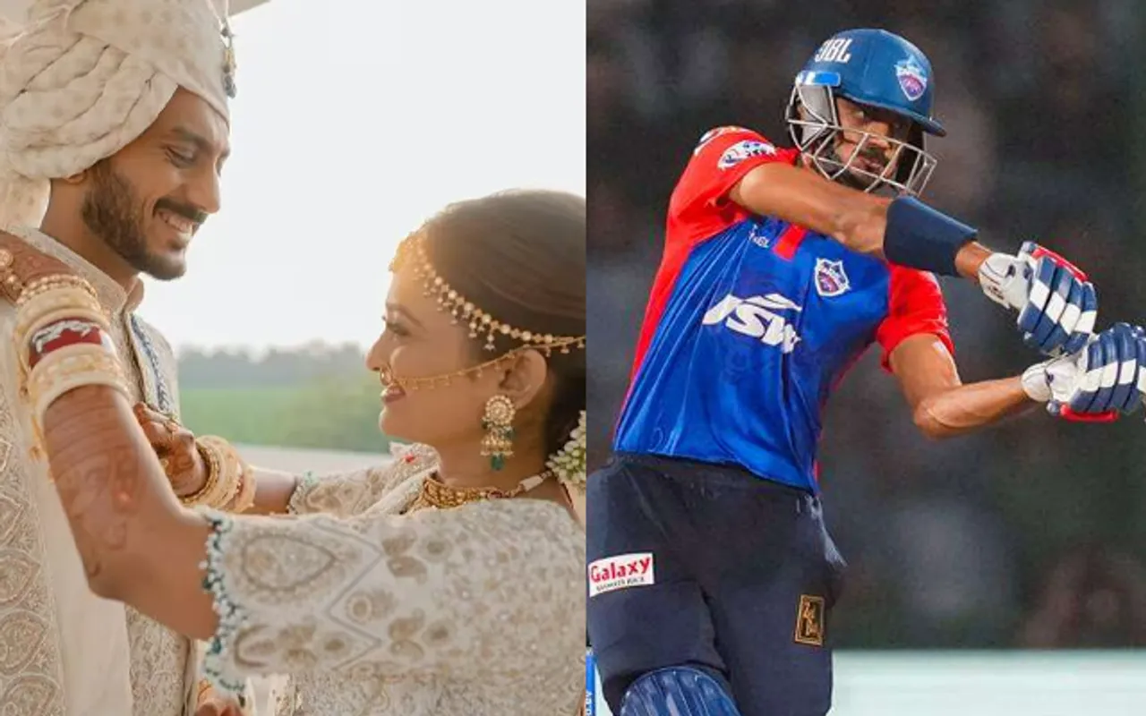 Axar Patel & wife Meha