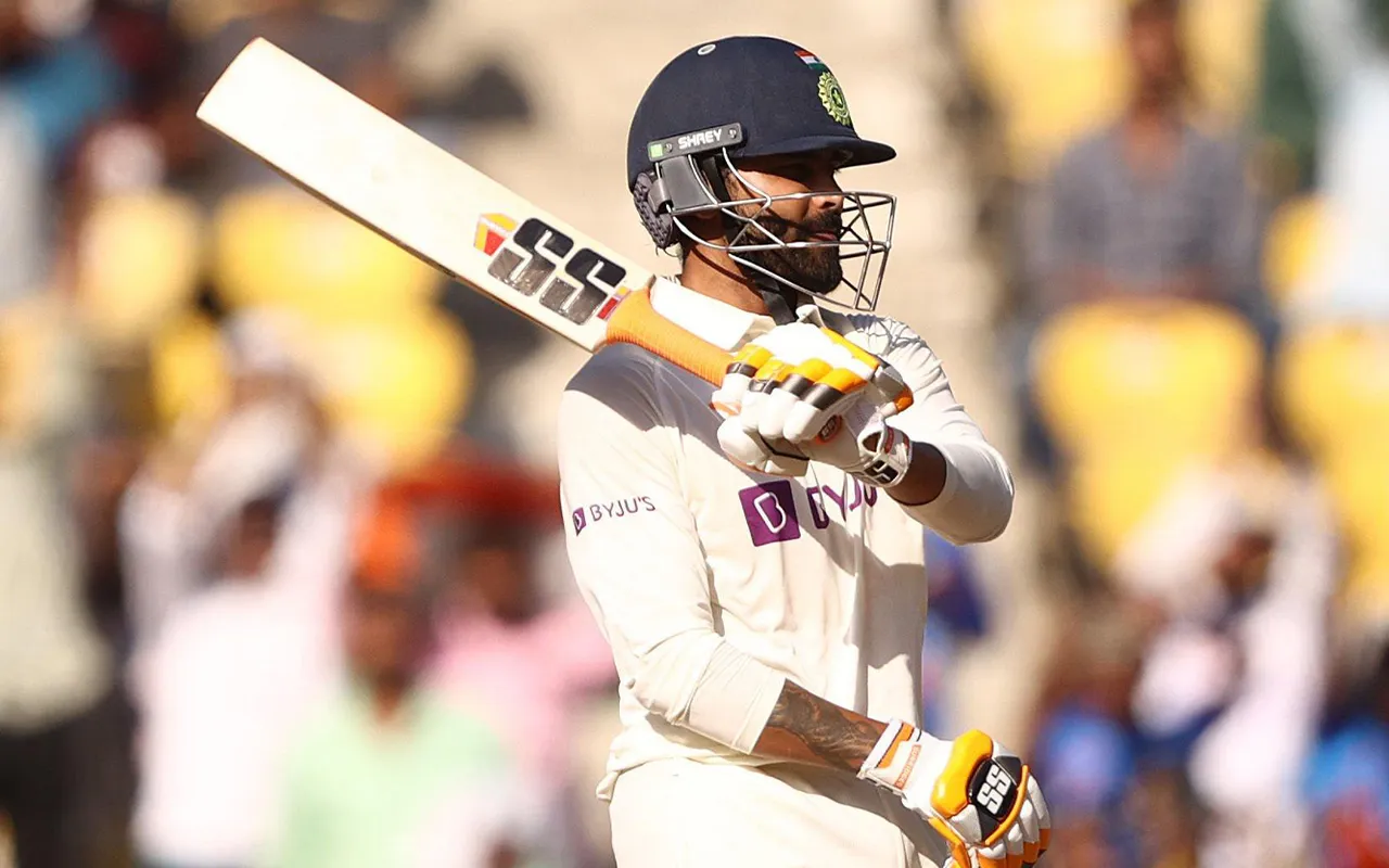 Ravindra Jadeja smashes fifty in Nagpur