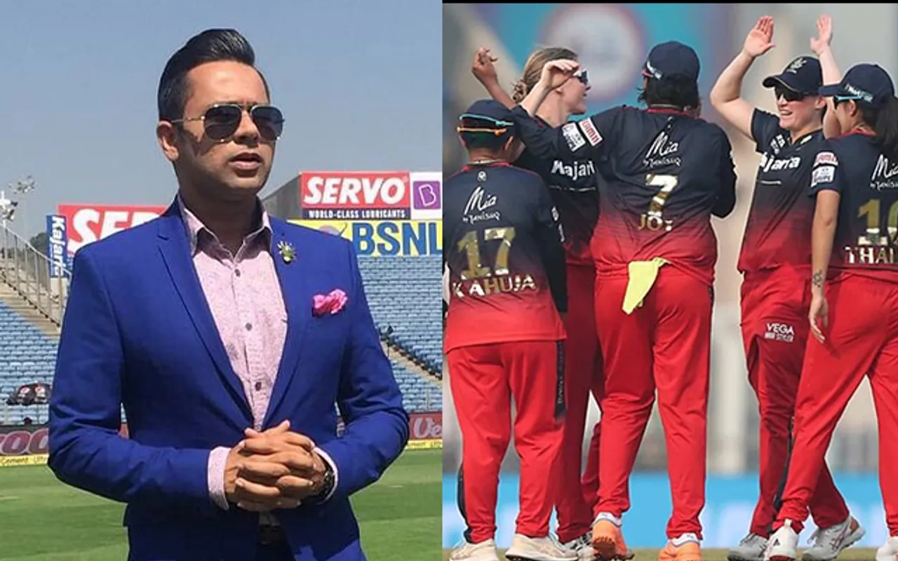 Aakash Chopra & Bangalore Women's Team