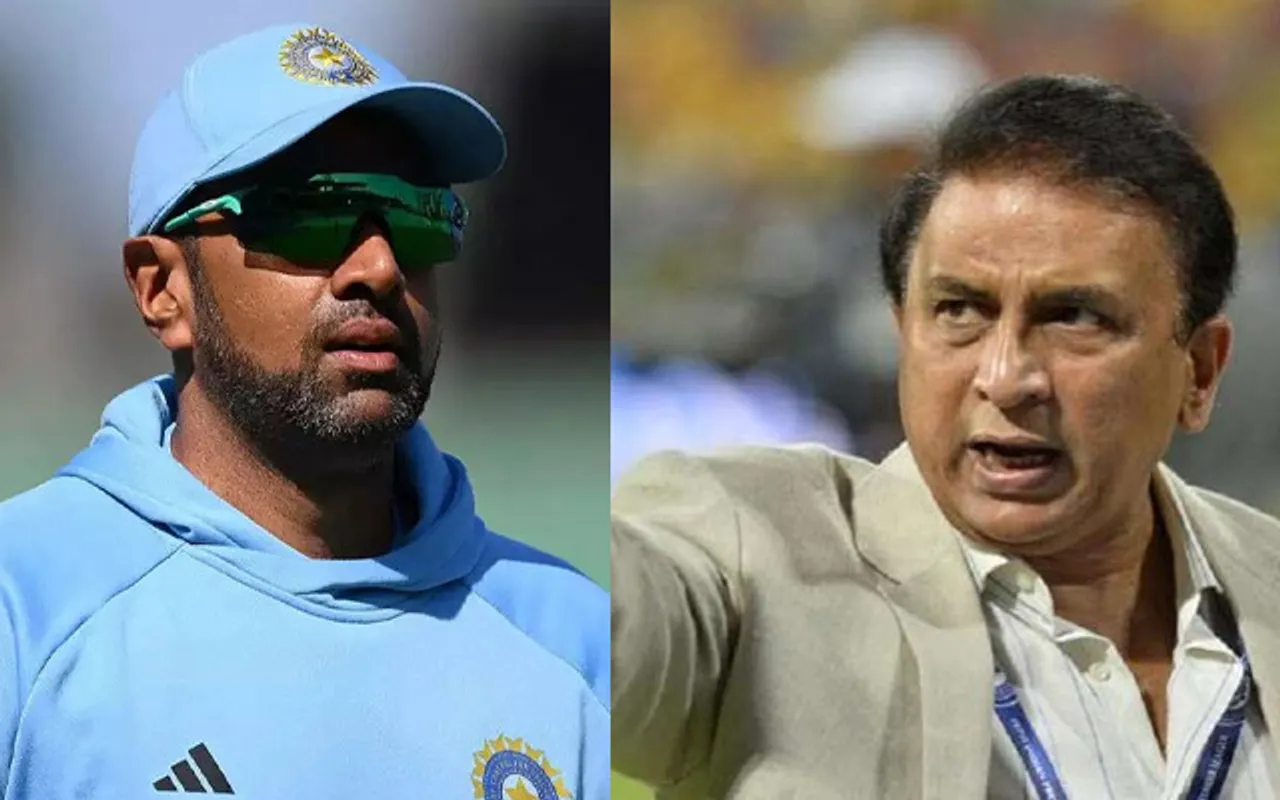 Ravichandran Ashwin & Sunil Gavaskar