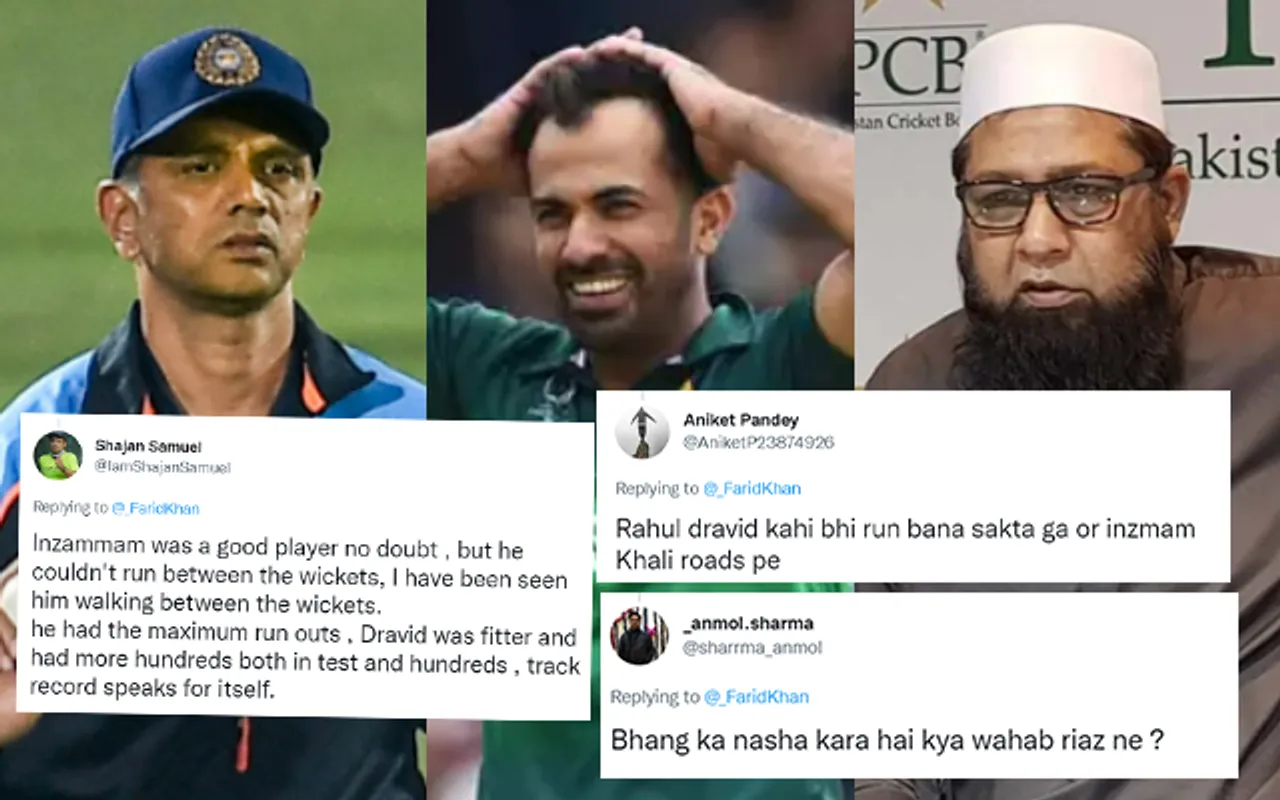 Dravid, Riaz and Inzamam