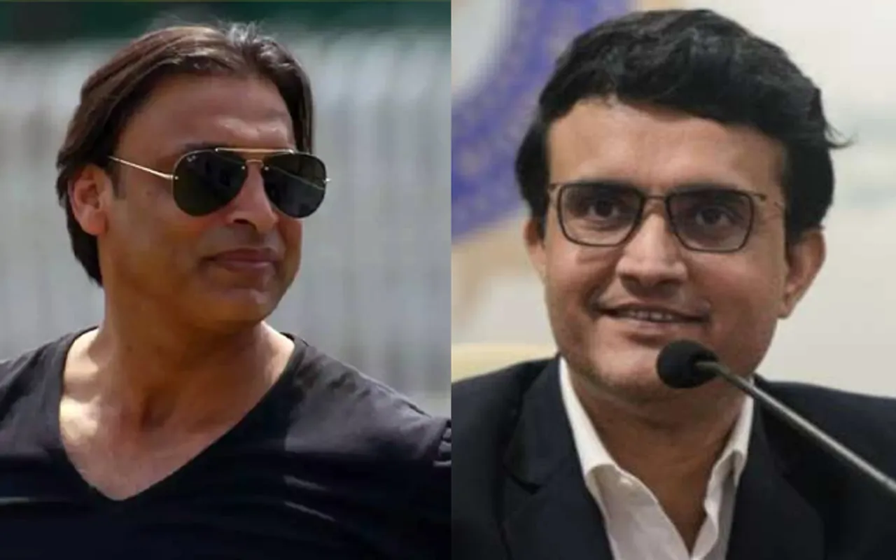 Shoaib Akhtar-Sourav Ganguly