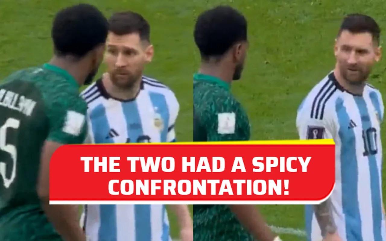 Lionel Messi and Al-Bulayhi