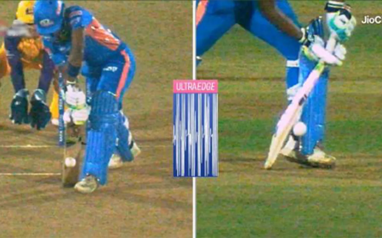 'Drs bhi Ambani ka hai' - Fans react as Mumbai opener Hayley Matthews gets second life after third umpire overturns a shocking DRS call in WTL