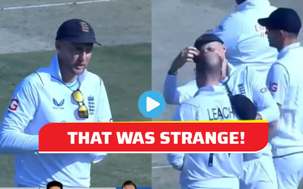 Joe Root and Jack Leach
