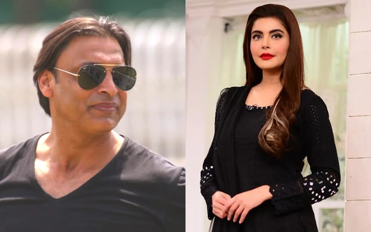 Shoaib Akhtar and Nida Yasir