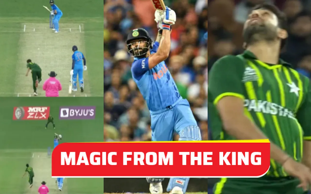Virat Kohli and Harris Rauf