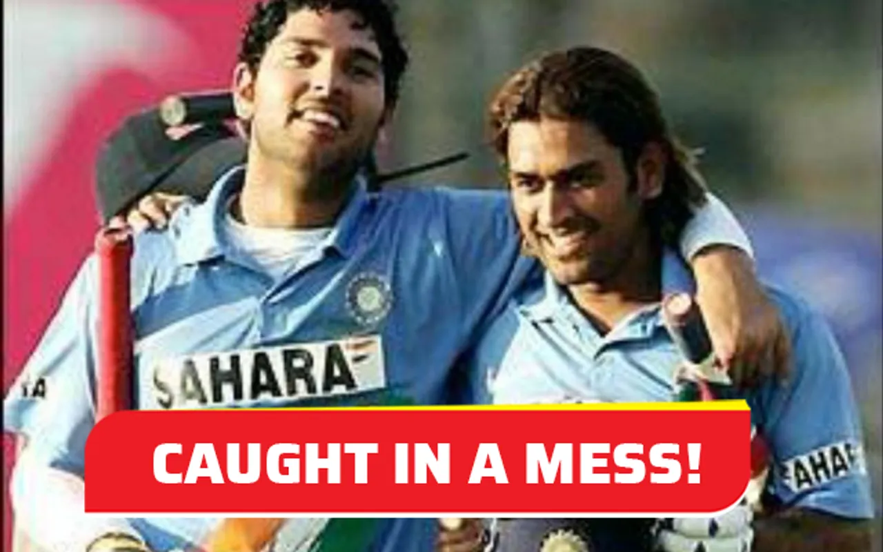 Yuvraj Singh and MS Dhoni