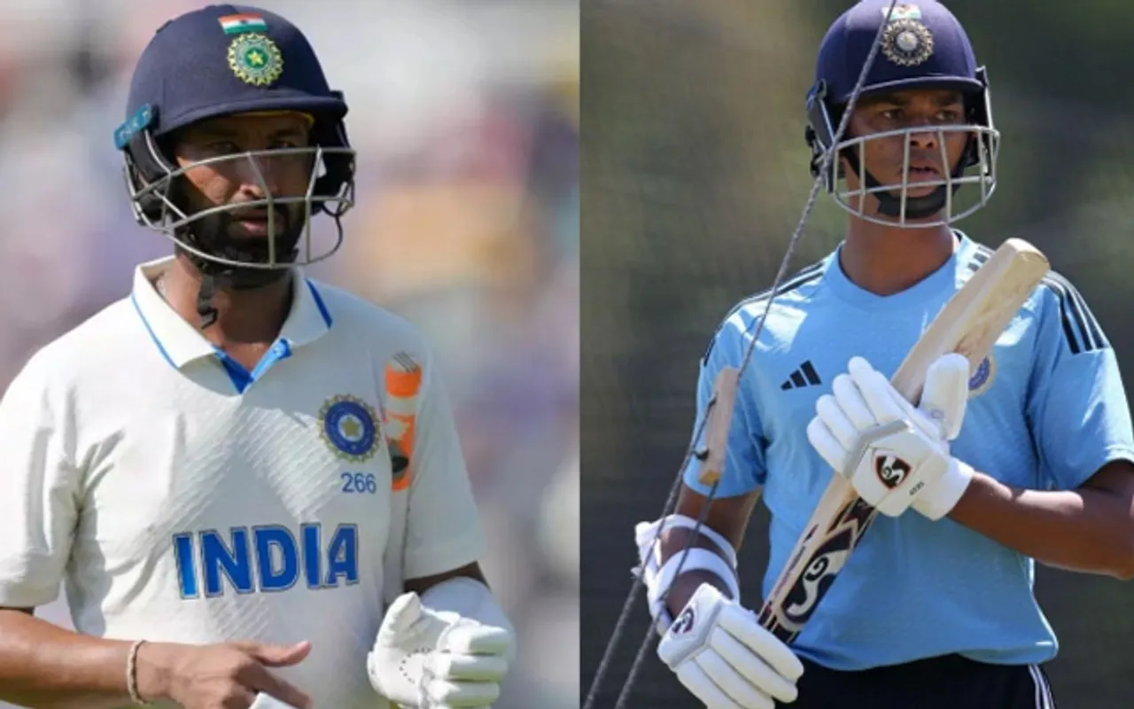 Cheteshwar Pujara - Yashasvi Jaiswal