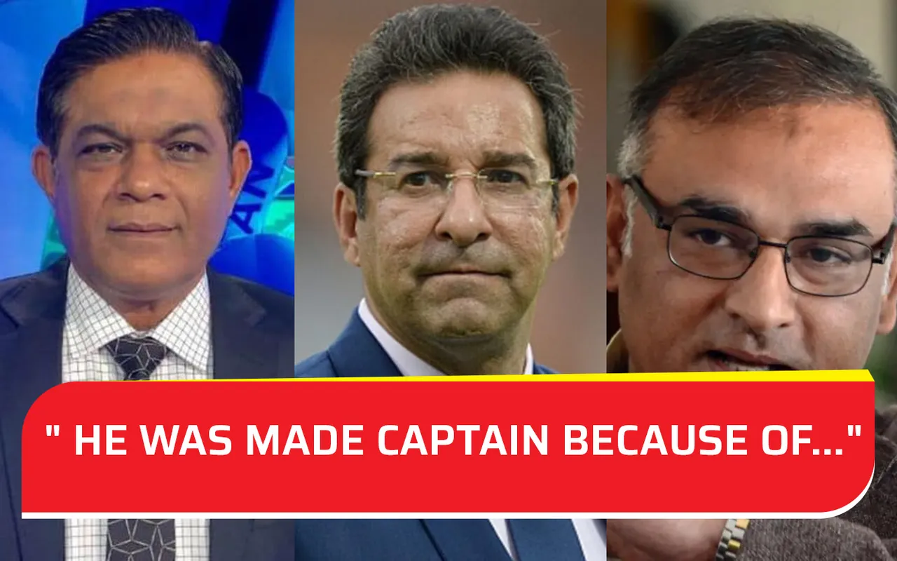 Wasim Akram, Amir Sohail and Rashid Latif