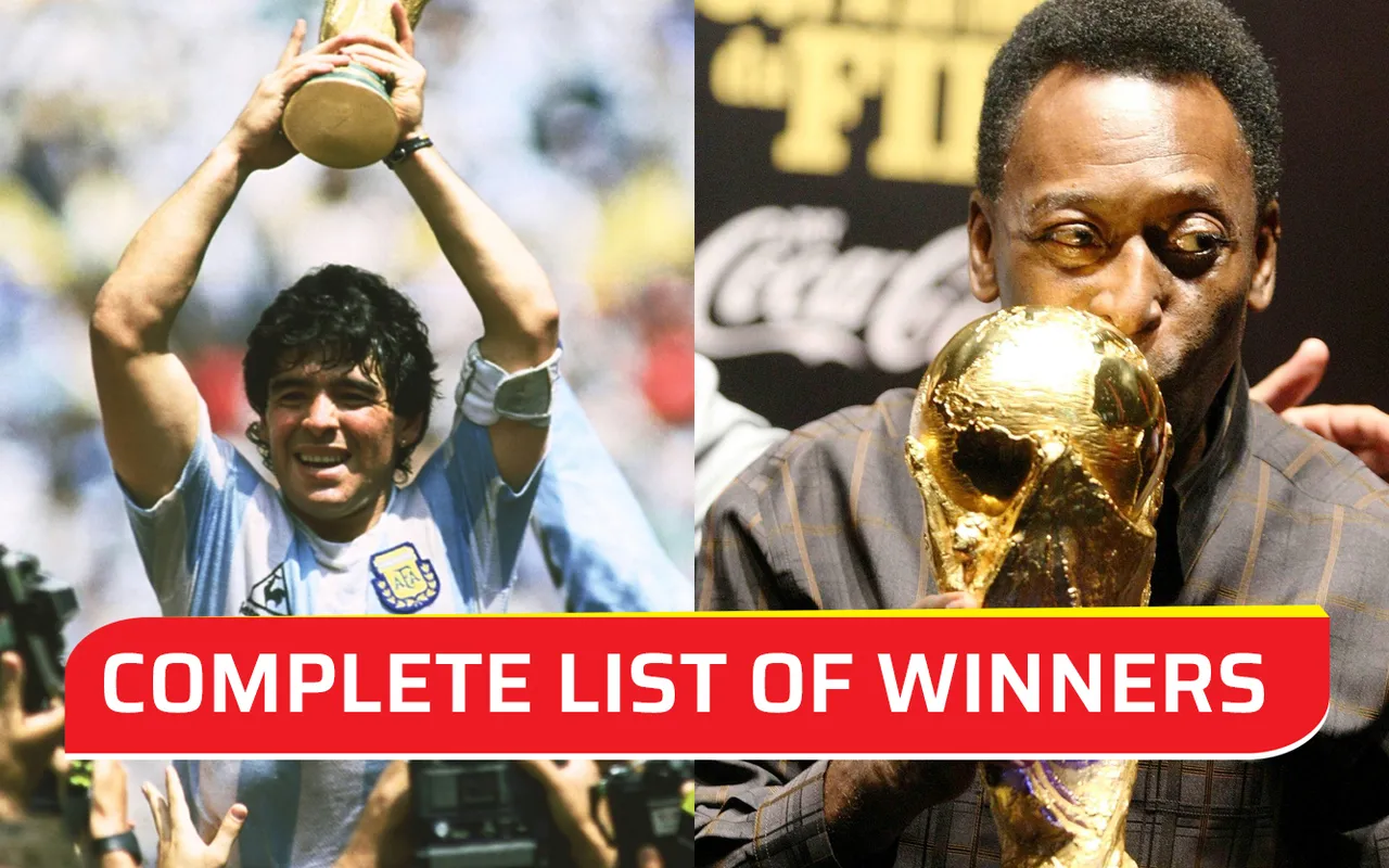 List of FIFA World Cup Winners