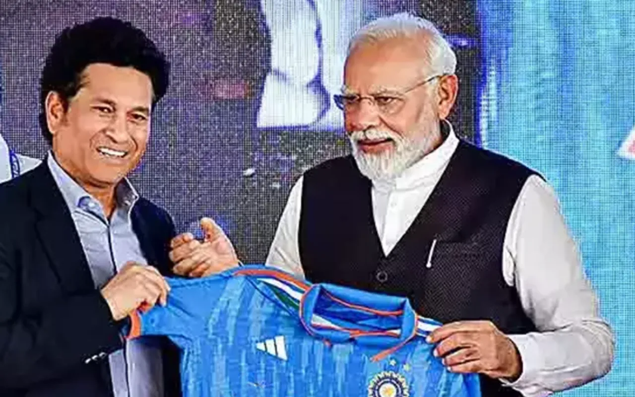 Sachin Tendulkar & Narendra Modi