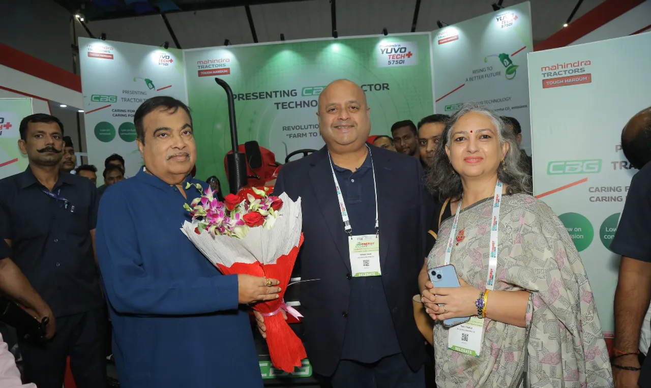 Mahindra Launches Eco-Friendly CBG Tractor Technology