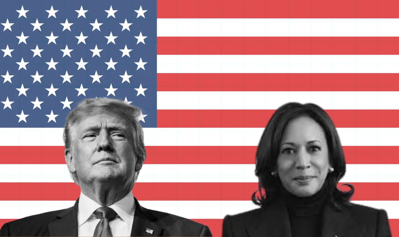 Kamala Harris and Donald Trump