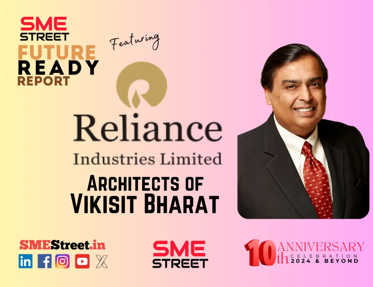 SMEStreet Future Ready Report Architects of Vikisit Bharat Featuring Reliance Industries