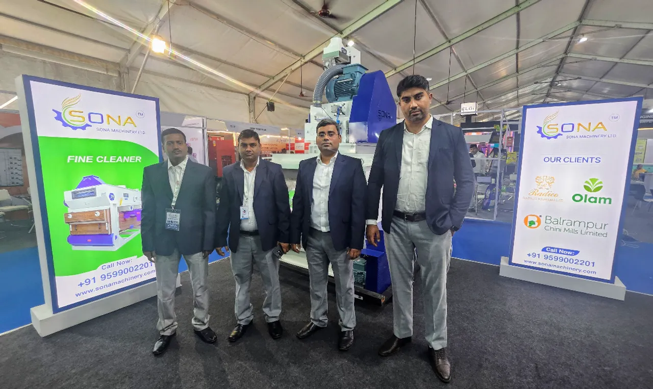 Sona Machinery Promotes Automation in Grain Processing at Expo