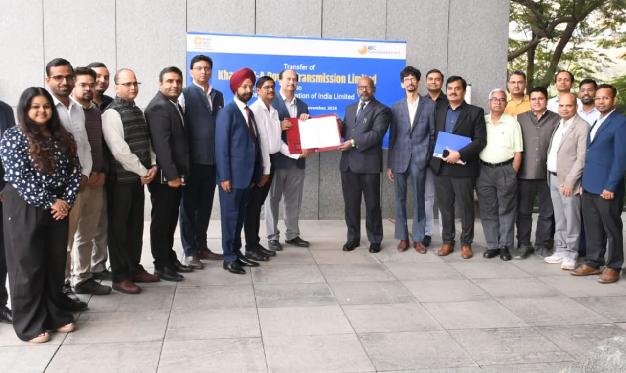 RECPDCL Transfers HVDC Project SPV to Power Grid Corporation