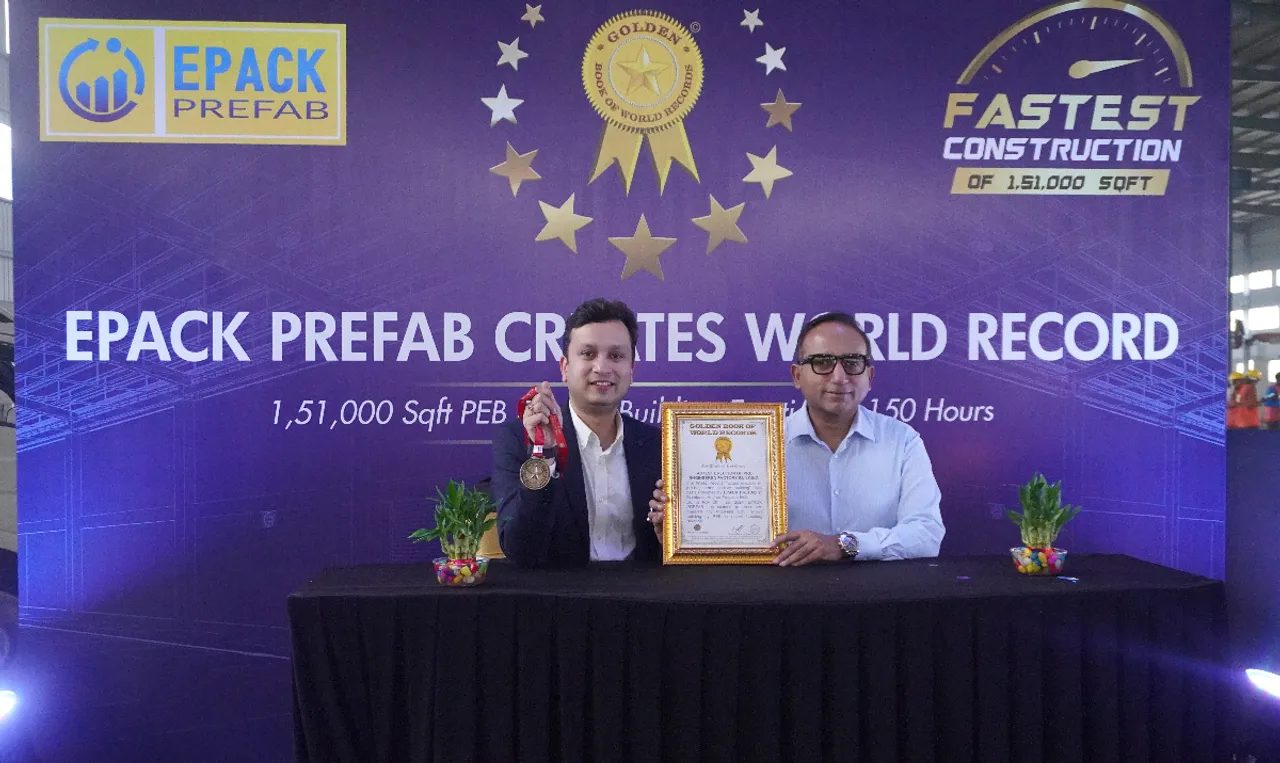 L-R Mr. Nikhel Bothra, Executive Director, EPACK Prefab and Mr. Sanjay Singhania, Managing Director, EPACK Prefab 1.jpg