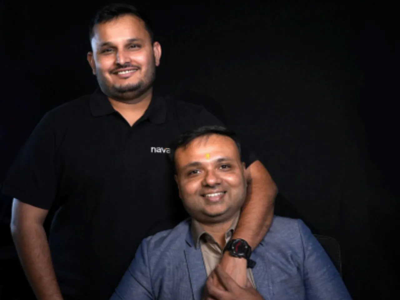 L-R_Byomkesh Jha- CTO and Data Officer_Nagachethan S M-  CEO_Navanc.png