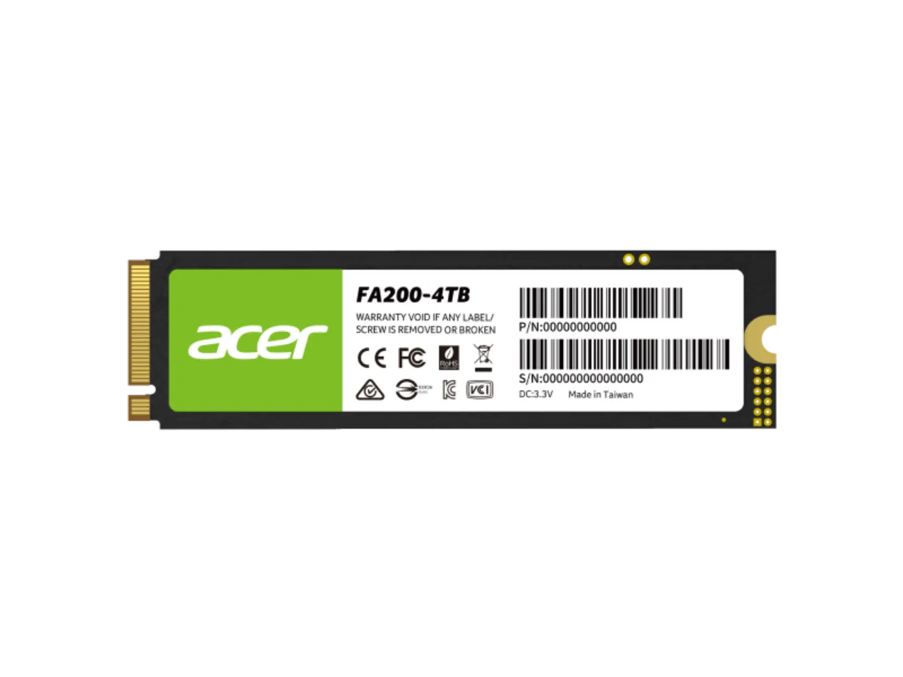 Acer FA200 PCIe 4.0 SSD