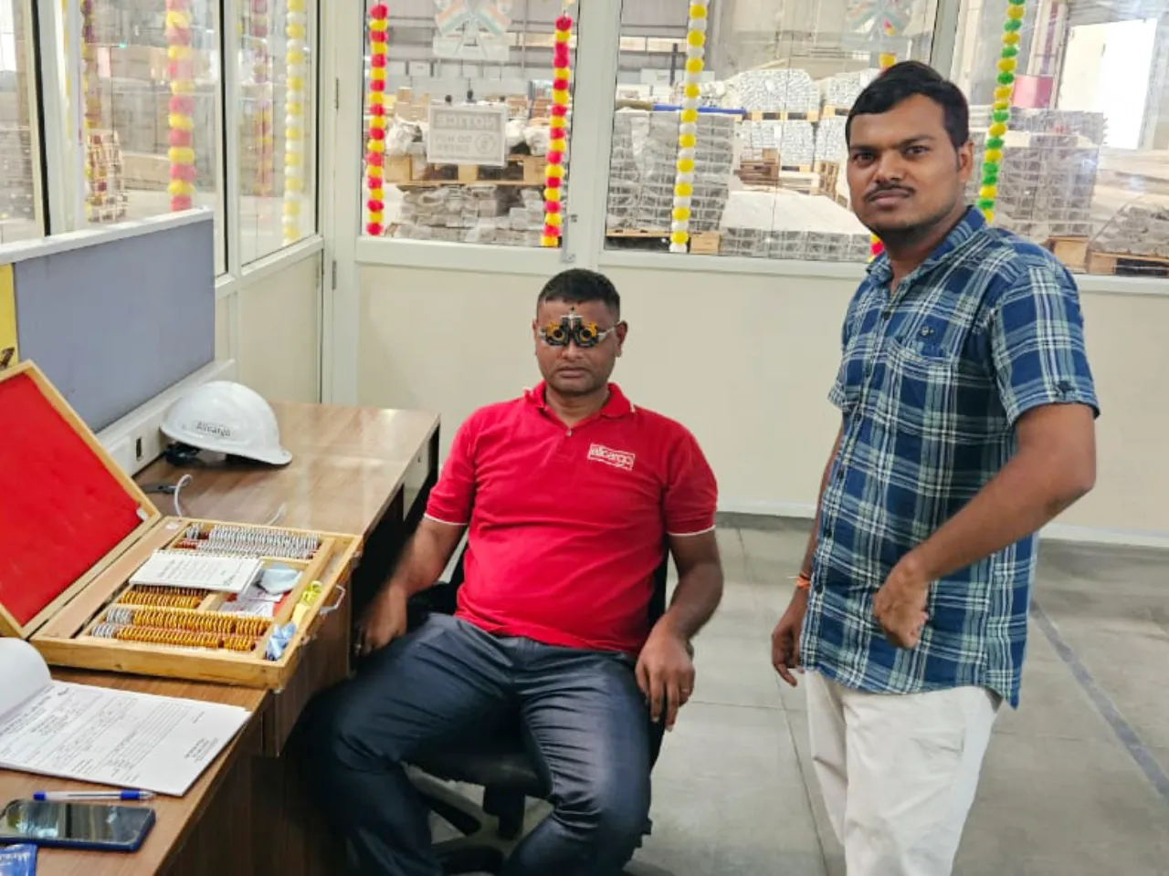 Allcargo Gati organises Eye Care Camps for its  Partner Communities.jpg
