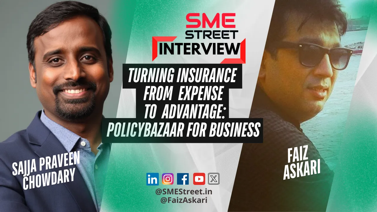 Sajja Praveen, faiz Askari Interview Policy Bazaar for Business