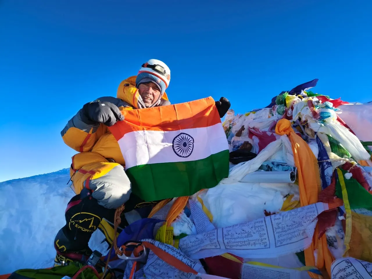 TSAF Instructor Mohan Rawat Summits Mt. Everest