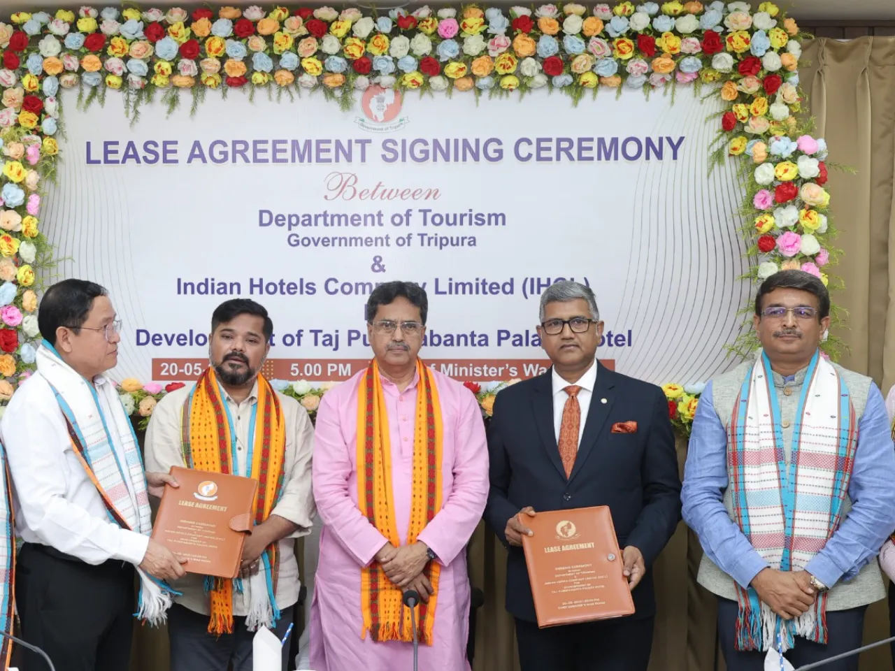 IHCL Partners with Tripura Government for Taj Pushpabanta Palace