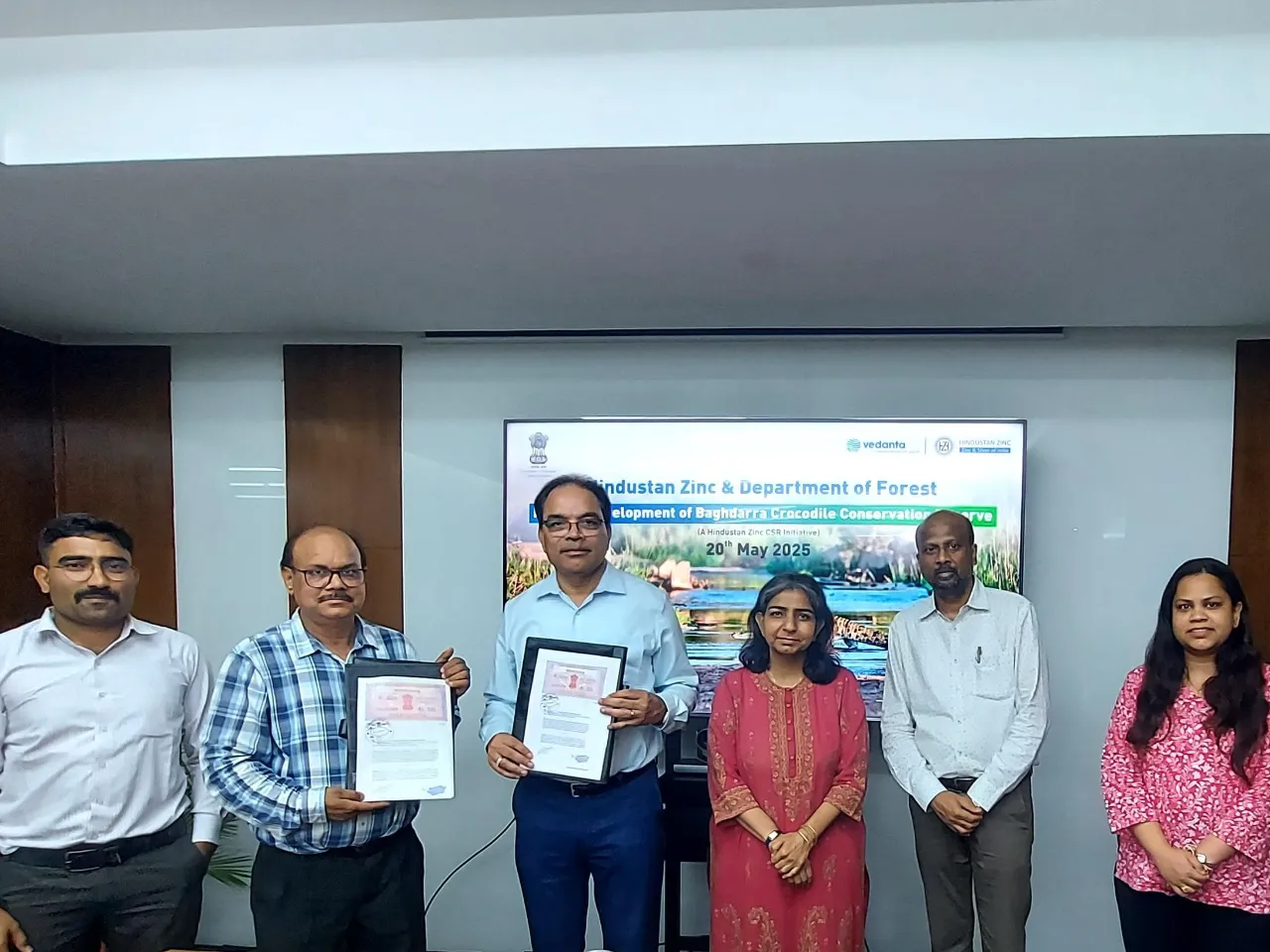Vedanta Marks International Day for Biodiversity with Crocodile Conservation Reserve Initiative in Udaipur 