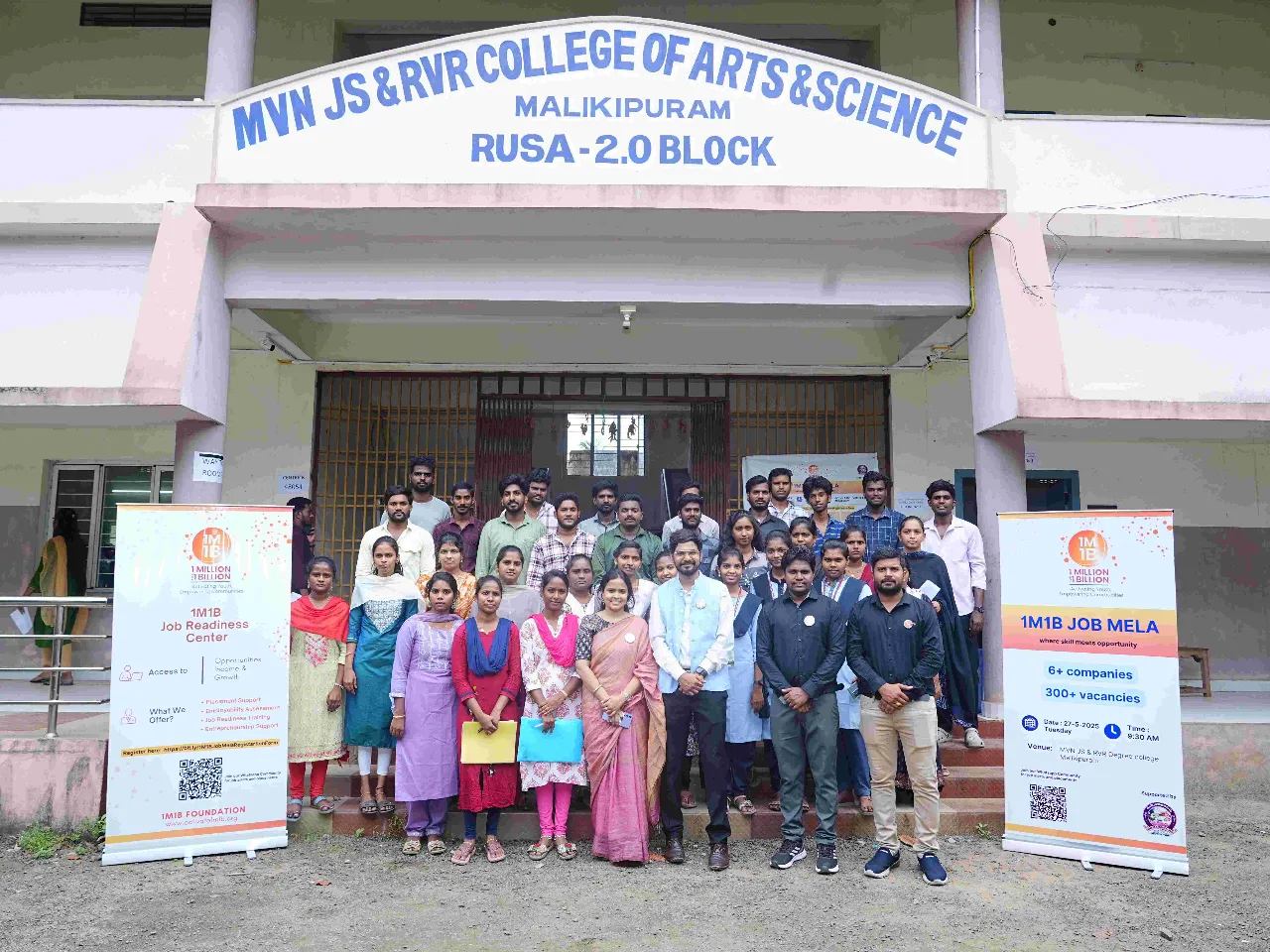Over 200 Job Openings at 1M1B Job Mela in Andhra Pradesh