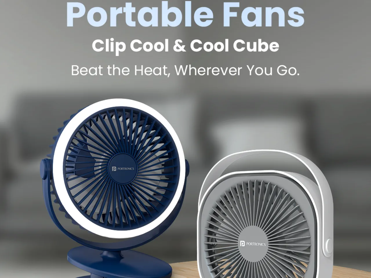 Portronics Clip Cool and Cool Cube Portable Fans.png