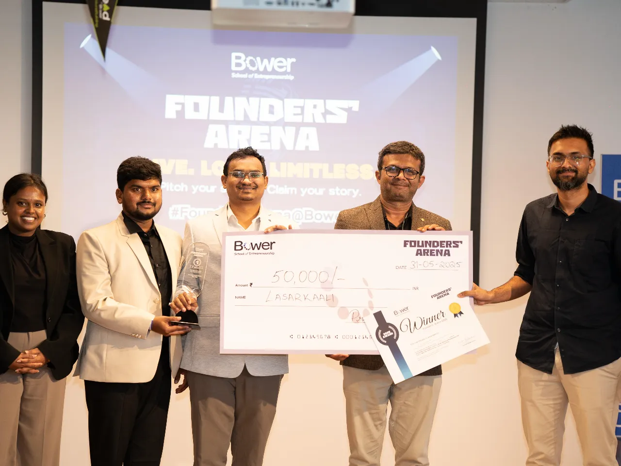 Bower School of Entrepreneurship Hosts Founders’ Arena Pitch Event in Hyderabad