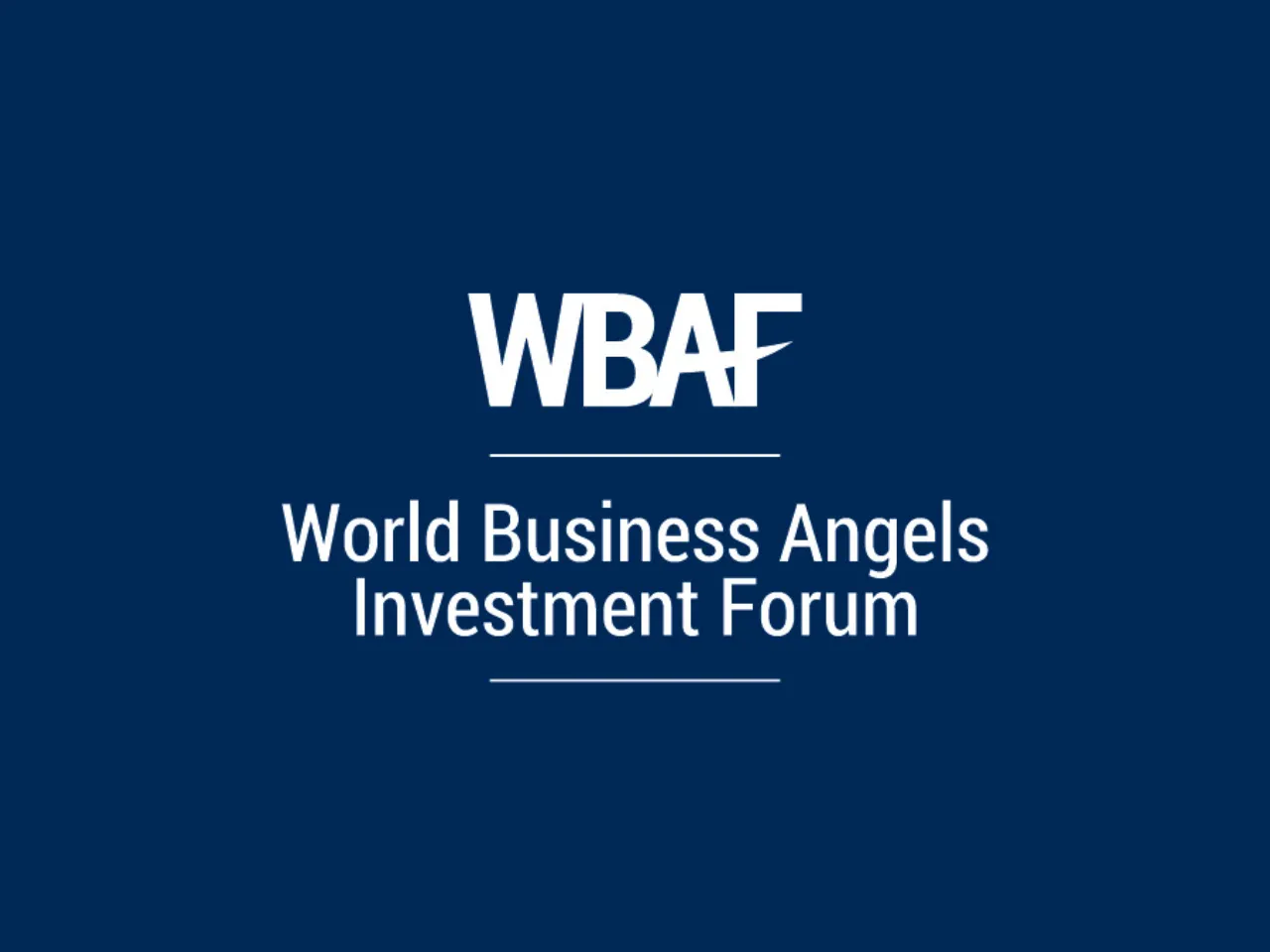 World Business Angels Investment Forum