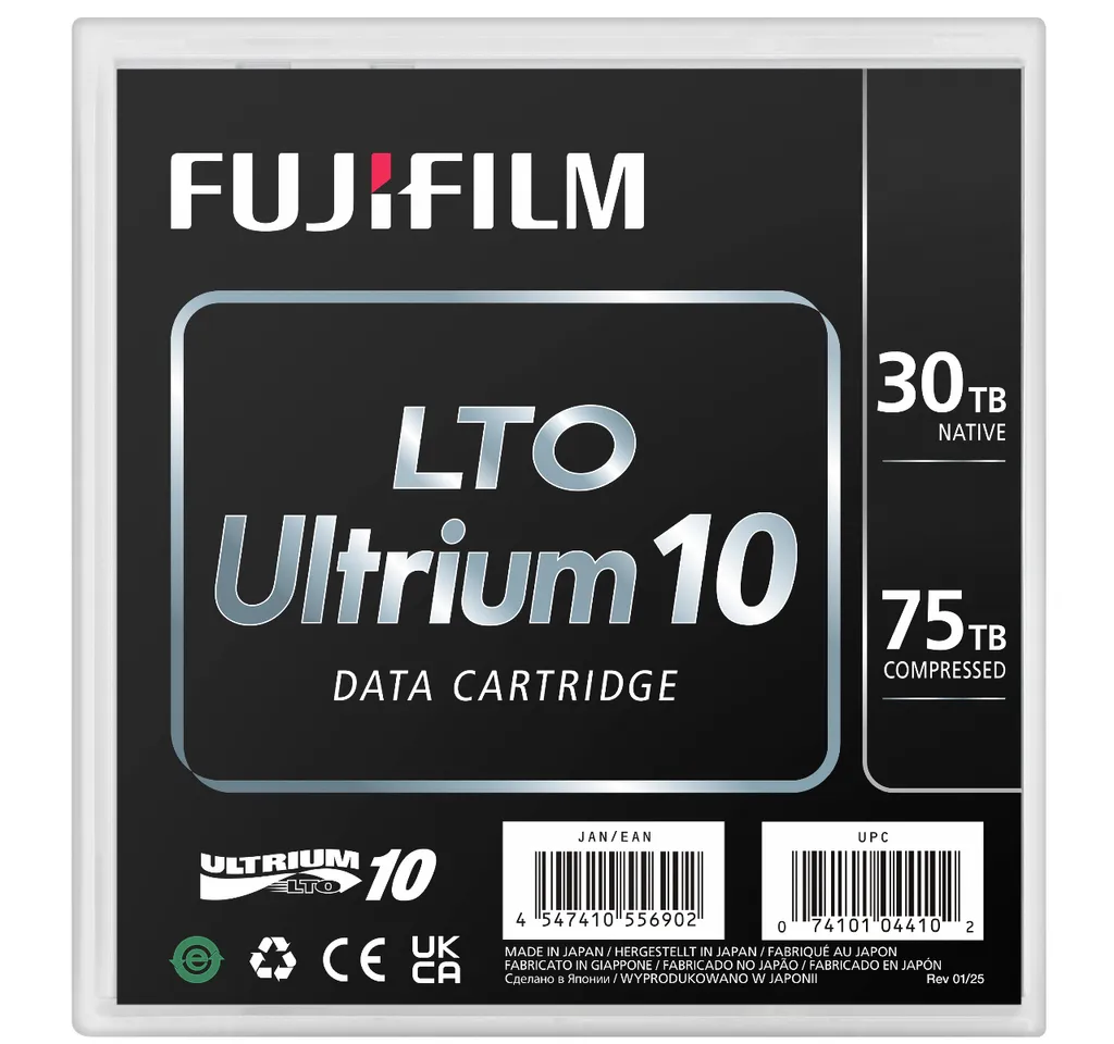 Fujifilm Launches LTO Ultrium 10 Data Cartridge in India