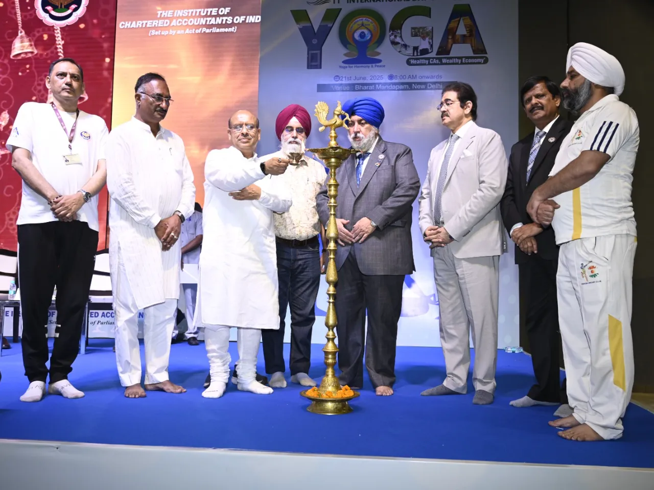 Institute of Chartered Accountants of India Marks 11th International Day of Yoga Across India