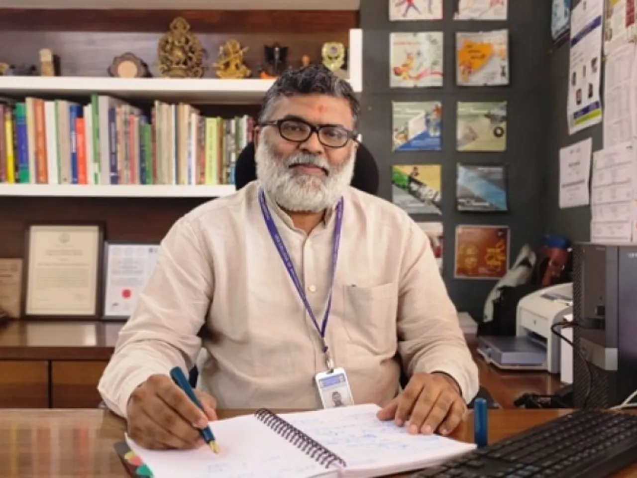 Dr Anand Achari Principal of VESCOA