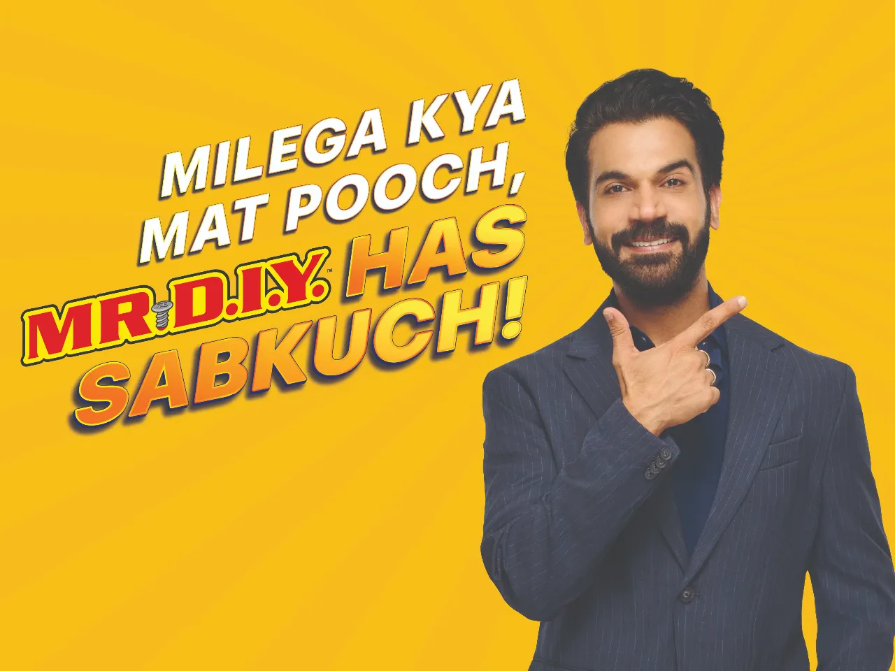 MR.DIY Appoints Rajkummar Rao as Brand Ambassador