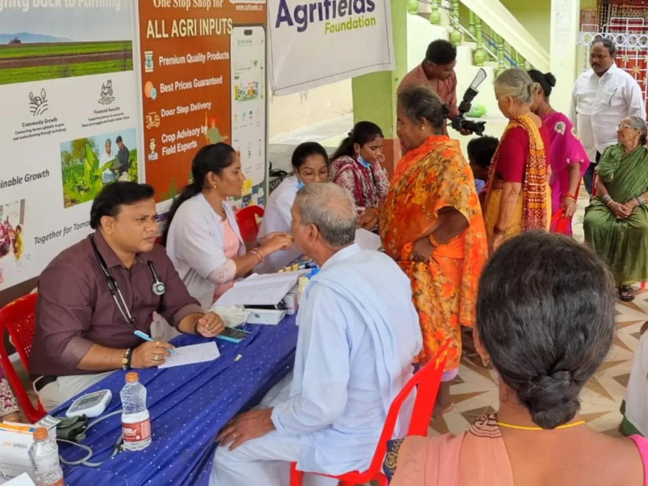Agrifields Organises Door-to-Door Health Drive in Rellivalasa Village