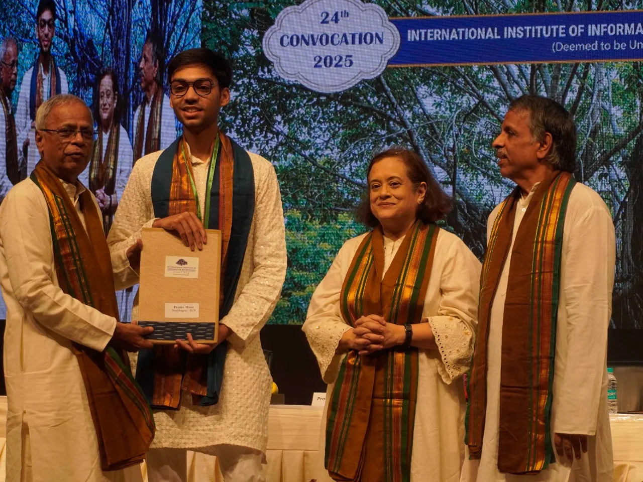 IIIT-Hyderabad Honours Top Students at 24th Convocation