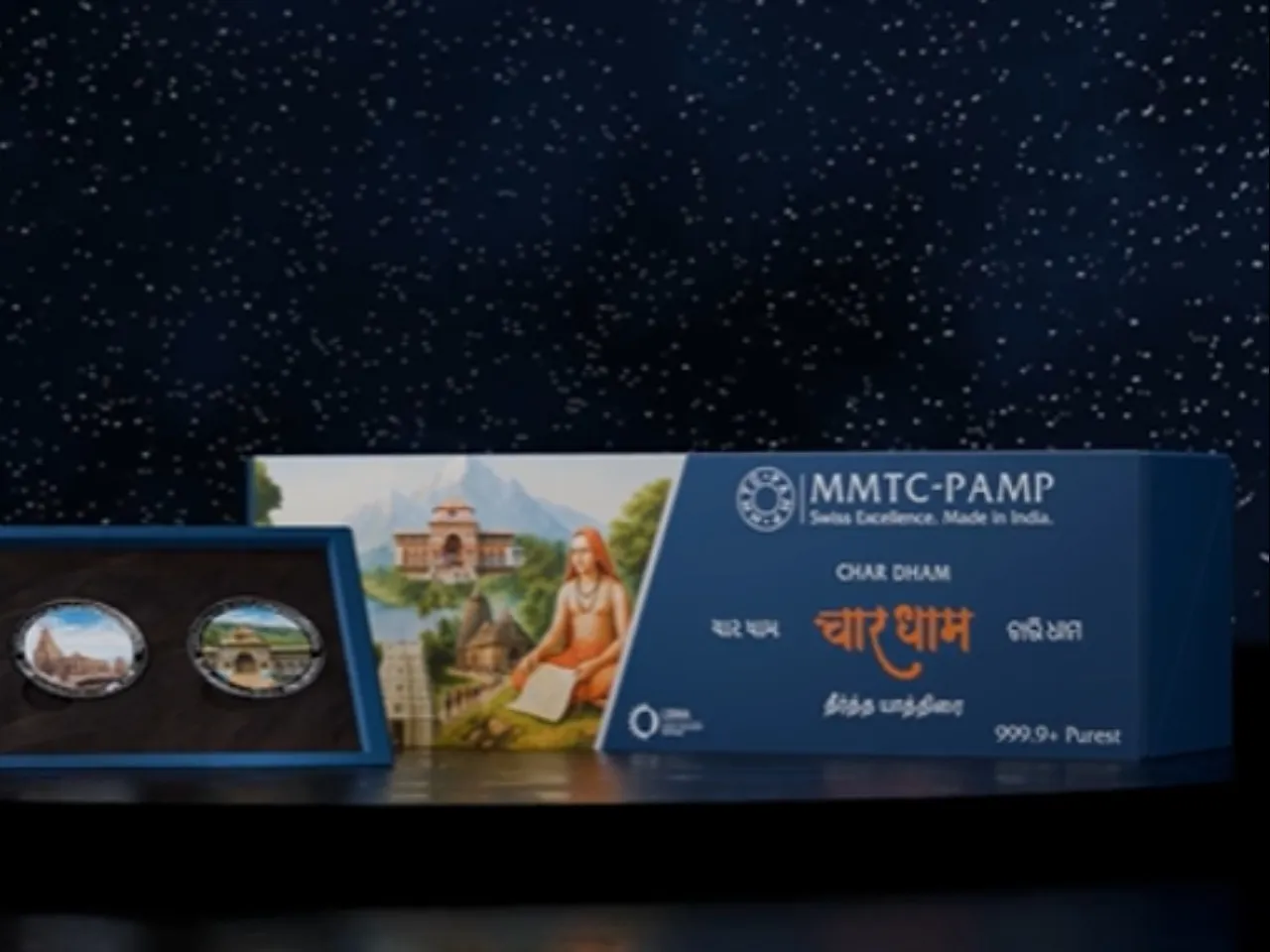 MMTC-PAMP Pays Tribute to Char Dham Yatra with Silver Coins