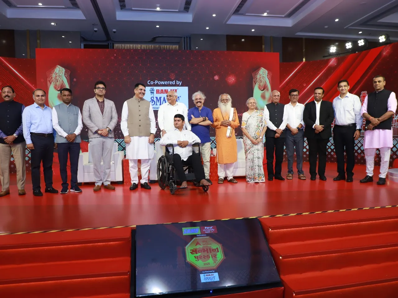 CM Bhupendra Patel Lauds Gujarat’s Visionaries at ABP Asmita Sanman Puraskar 2025