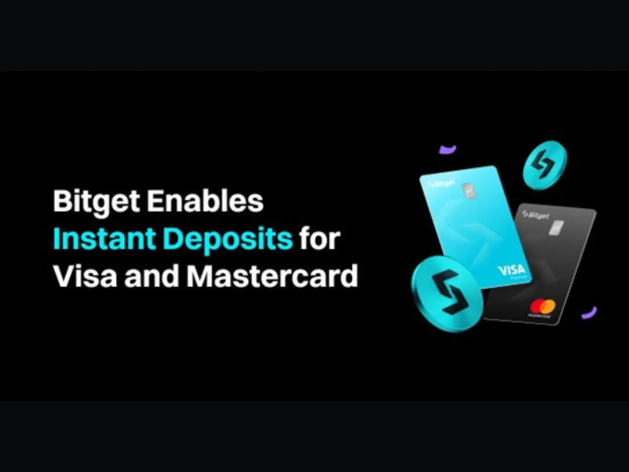 Bitget Launches Instant Deposits for Visa and Mastercard