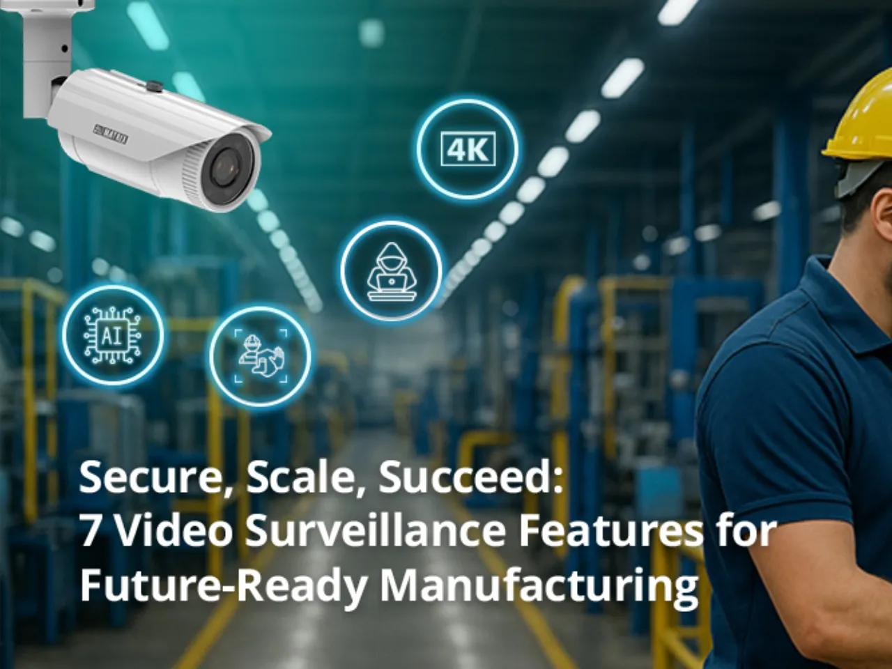 Secure, Scale, Succeed 7 Video Surveillance System Features for Future-Ready Manufacturing