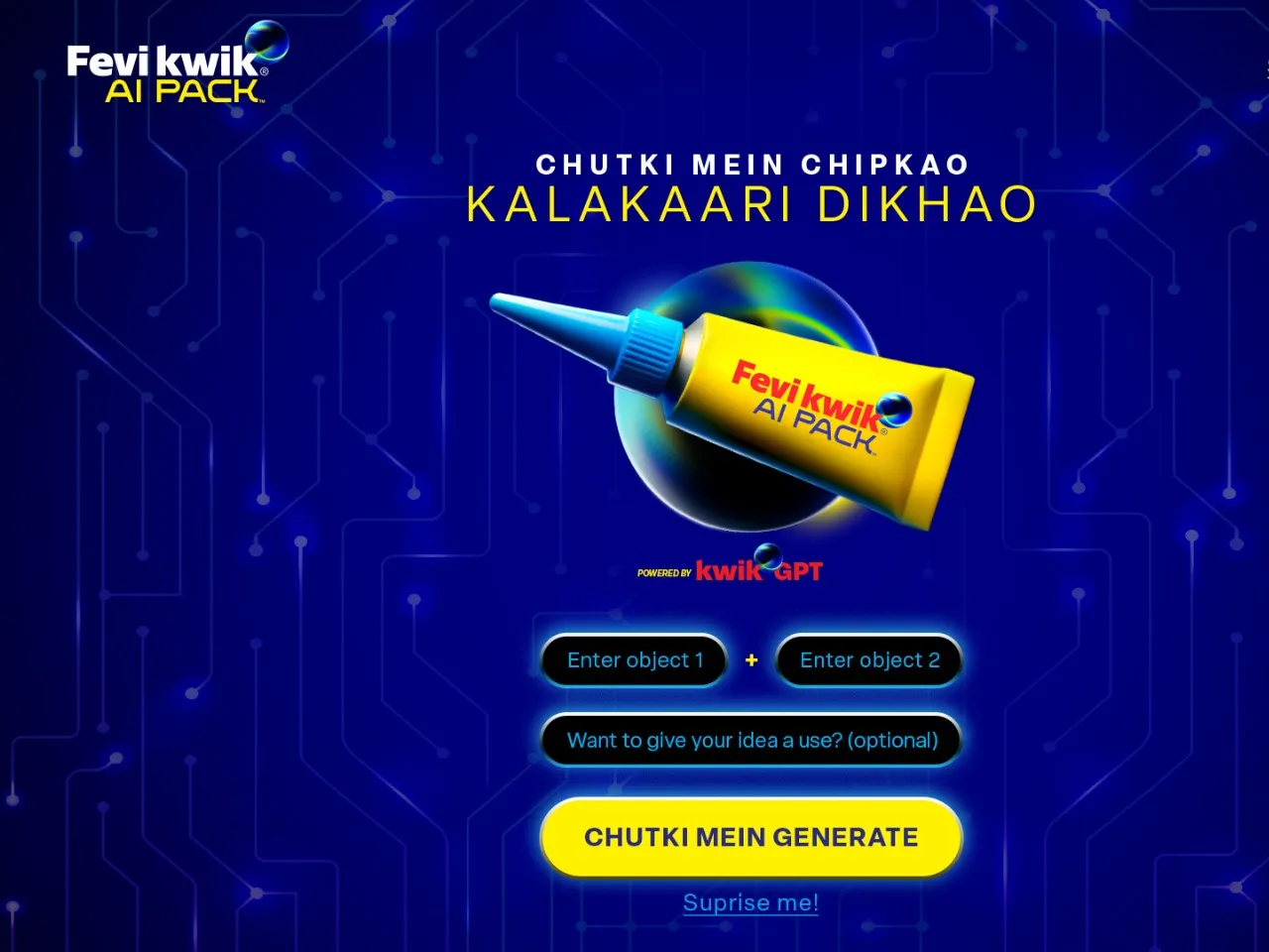 Fevikwik Rolls Out KwikGPT-powered AI Pack for Playful Innovation