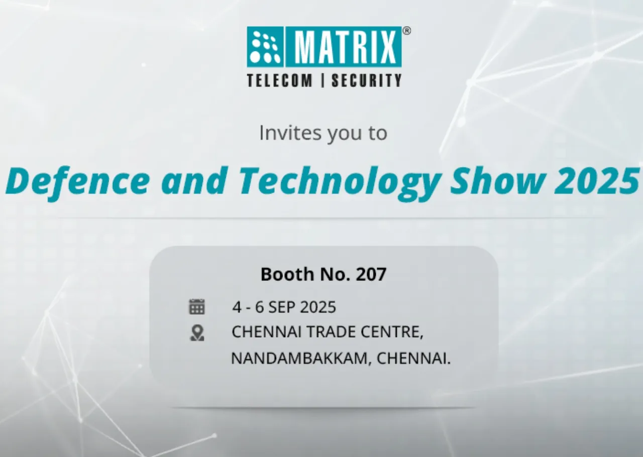 Matrix to Showcase Made-in-India Security at DTS 2025 Chennai